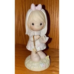 1989 Precious Moments "This Day Made In Heaven" 523496 Confirmation Girl